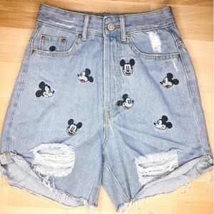 Mickey Denim Shorts